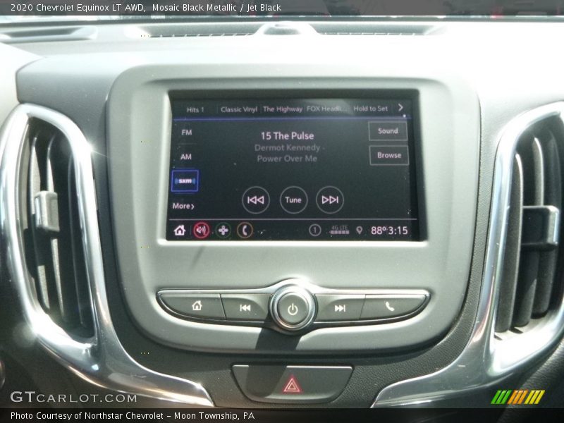 Controls of 2020 Equinox LT AWD