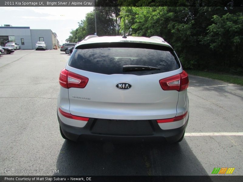 Bright Silver / Alpine Gray 2011 Kia Sportage LX