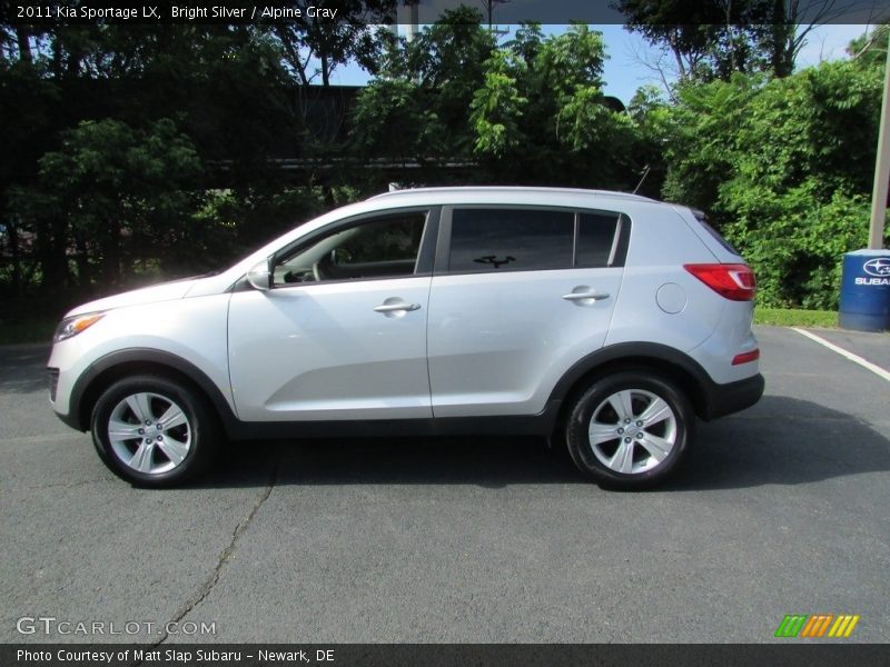 Bright Silver / Alpine Gray 2011 Kia Sportage LX