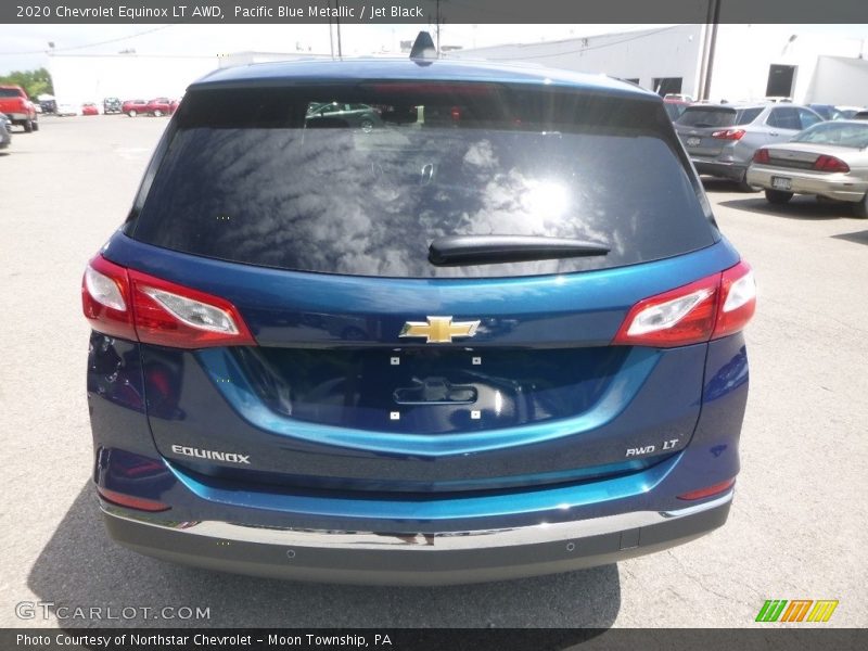 Pacific Blue Metallic / Jet Black 2020 Chevrolet Equinox LT AWD