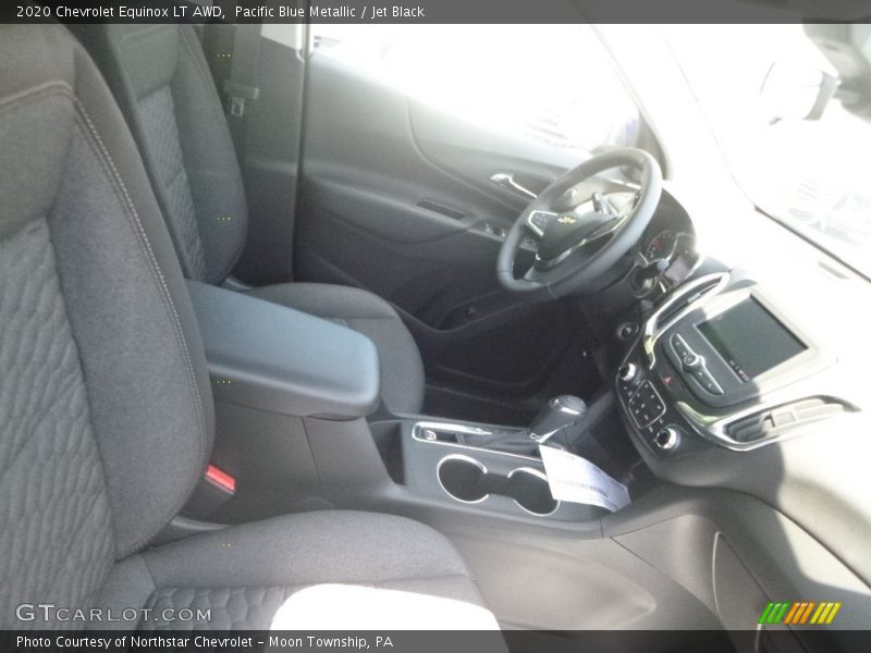 Pacific Blue Metallic / Jet Black 2020 Chevrolet Equinox LT AWD