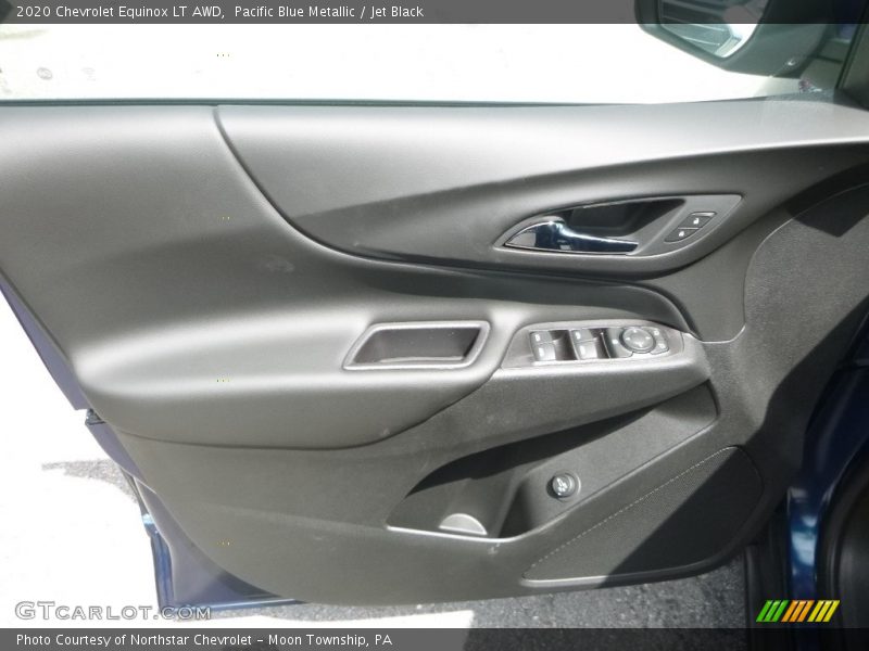 Pacific Blue Metallic / Jet Black 2020 Chevrolet Equinox LT AWD