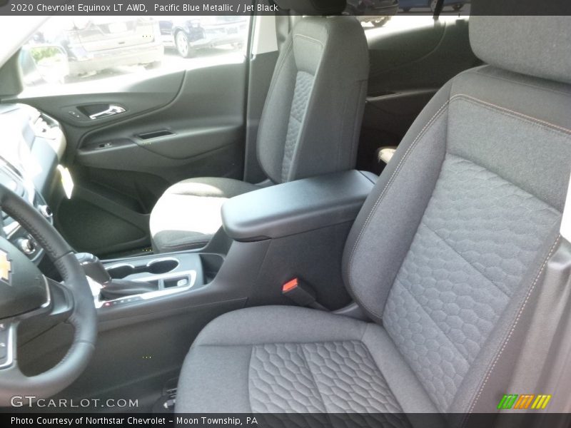 Pacific Blue Metallic / Jet Black 2020 Chevrolet Equinox LT AWD