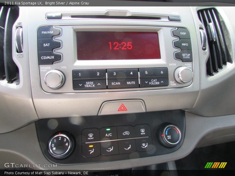 Bright Silver / Alpine Gray 2011 Kia Sportage LX