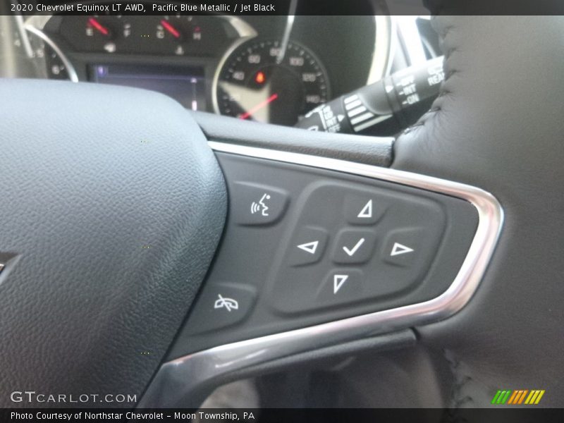 Pacific Blue Metallic / Jet Black 2020 Chevrolet Equinox LT AWD