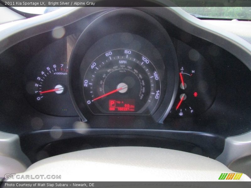 Bright Silver / Alpine Gray 2011 Kia Sportage LX