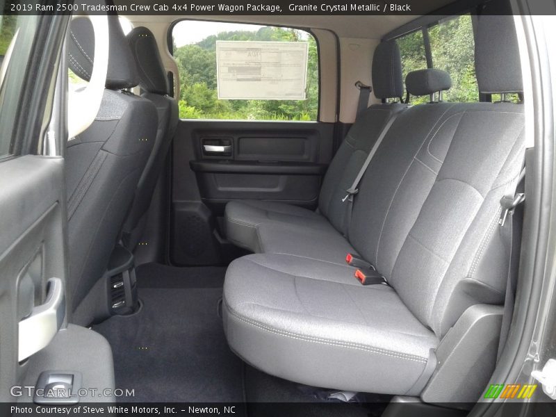 Rear Seat of 2019 2500 Tradesman Crew Cab 4x4 Power Wagon Package