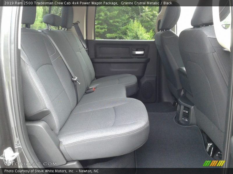 Rear Seat of 2019 2500 Tradesman Crew Cab 4x4 Power Wagon Package