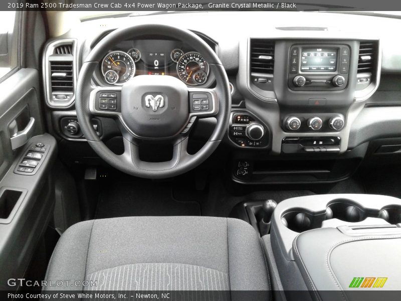 Dashboard of 2019 2500 Tradesman Crew Cab 4x4 Power Wagon Package