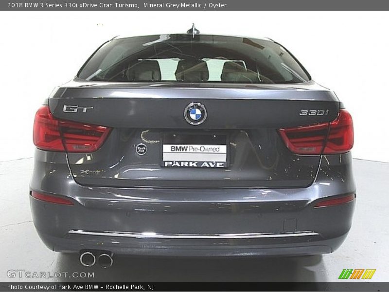 Mineral Grey Metallic / Oyster 2018 BMW 3 Series 330i xDrive Gran Turismo