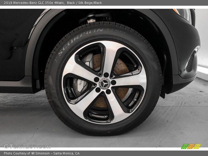 Black / Silk Beige/Black 2019 Mercedes-Benz GLC 350e 4Matic