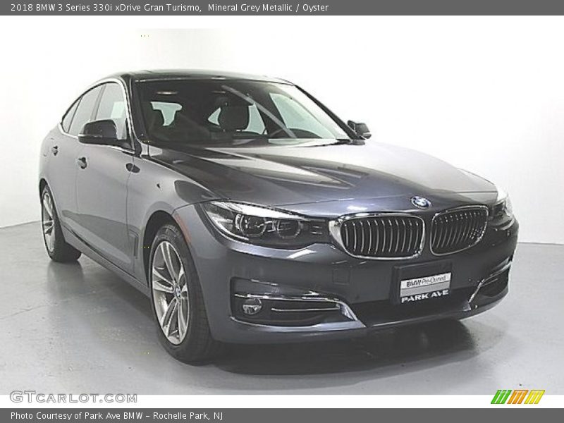 Mineral Grey Metallic / Oyster 2018 BMW 3 Series 330i xDrive Gran Turismo