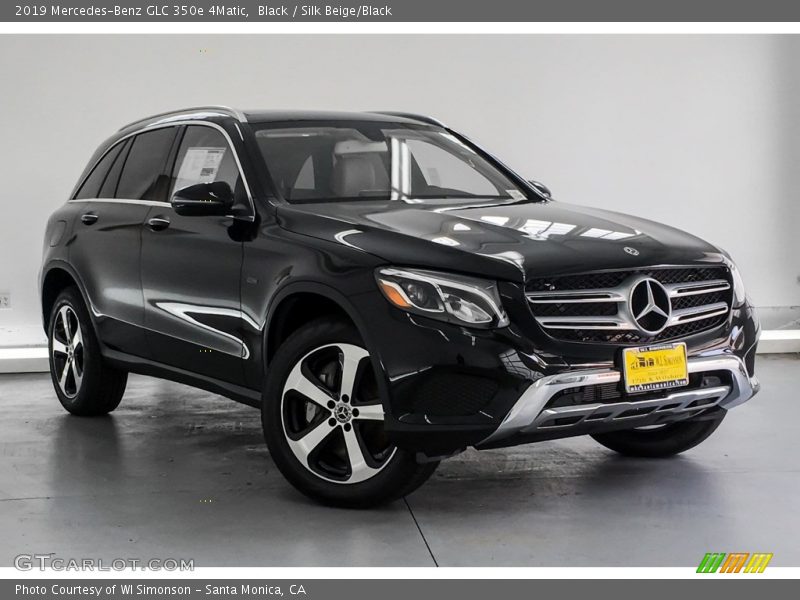 Black / Silk Beige/Black 2019 Mercedes-Benz GLC 350e 4Matic
