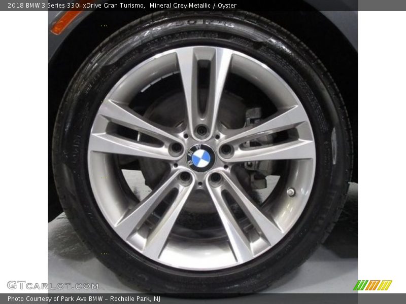 Mineral Grey Metallic / Oyster 2018 BMW 3 Series 330i xDrive Gran Turismo