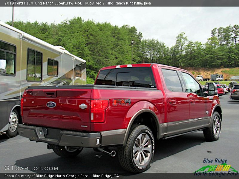 Ruby Red / King Ranch Kingsville/Java 2019 Ford F150 King Ranch SuperCrew 4x4