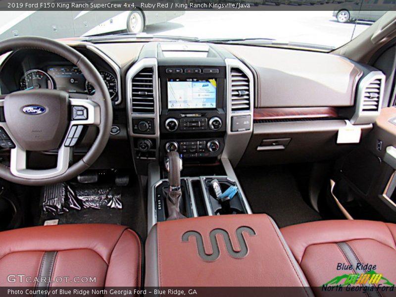 Ruby Red / King Ranch Kingsville/Java 2019 Ford F150 King Ranch SuperCrew 4x4