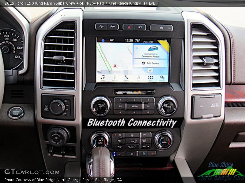 Ruby Red / King Ranch Kingsville/Java 2019 Ford F150 King Ranch SuperCrew 4x4