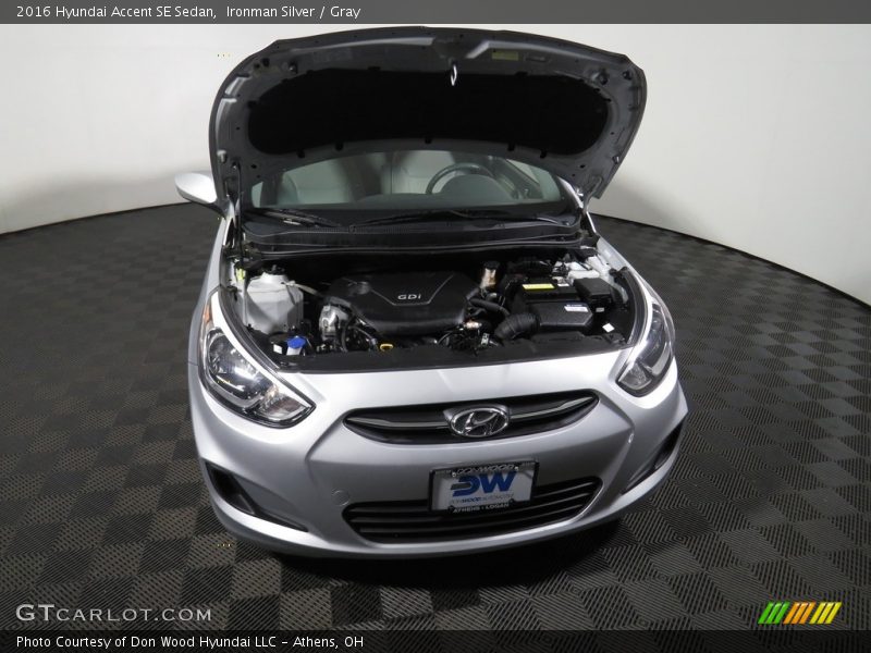 Ironman Silver / Gray 2016 Hyundai Accent SE Sedan