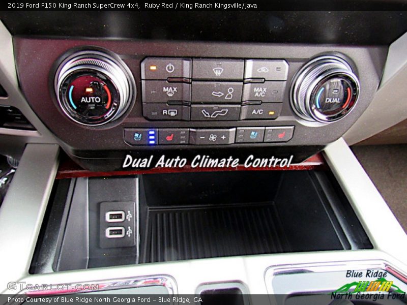 Ruby Red / King Ranch Kingsville/Java 2019 Ford F150 King Ranch SuperCrew 4x4