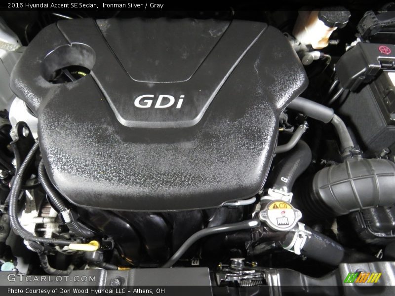 Ironman Silver / Gray 2016 Hyundai Accent SE Sedan