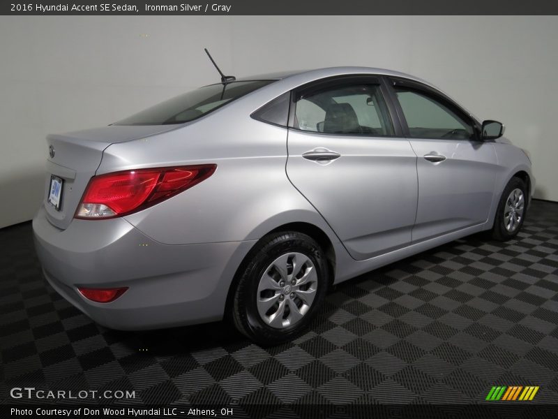 Ironman Silver / Gray 2016 Hyundai Accent SE Sedan