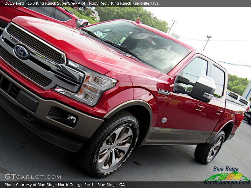 Ruby Red / King Ranch Kingsville/Java 2019 Ford F150 King Ranch SuperCrew 4x4