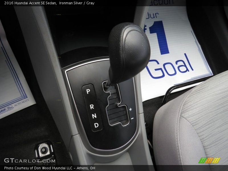Ironman Silver / Gray 2016 Hyundai Accent SE Sedan