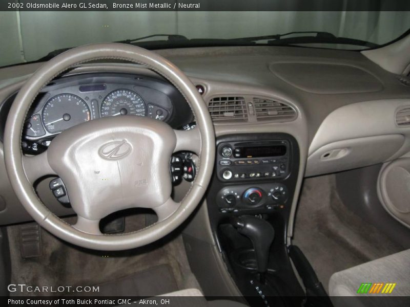 Bronze Mist Metallic / Neutral 2002 Oldsmobile Alero GL Sedan
