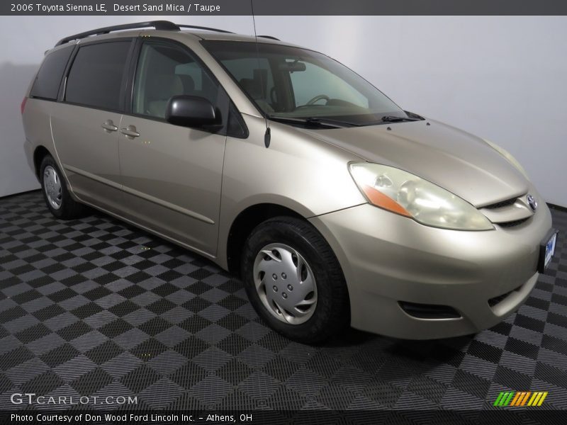Desert Sand Mica / Taupe 2006 Toyota Sienna LE