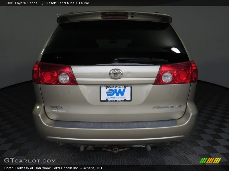 Desert Sand Mica / Taupe 2006 Toyota Sienna LE