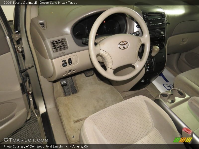 Desert Sand Mica / Taupe 2006 Toyota Sienna LE