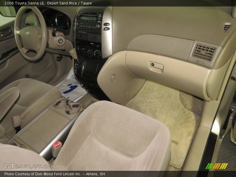 Desert Sand Mica / Taupe 2006 Toyota Sienna LE