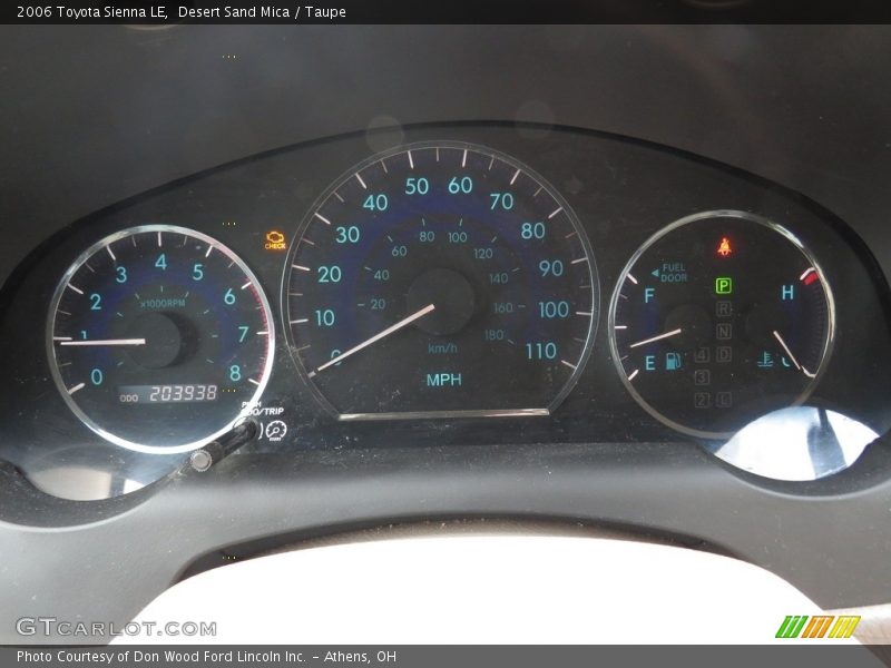Desert Sand Mica / Taupe 2006 Toyota Sienna LE