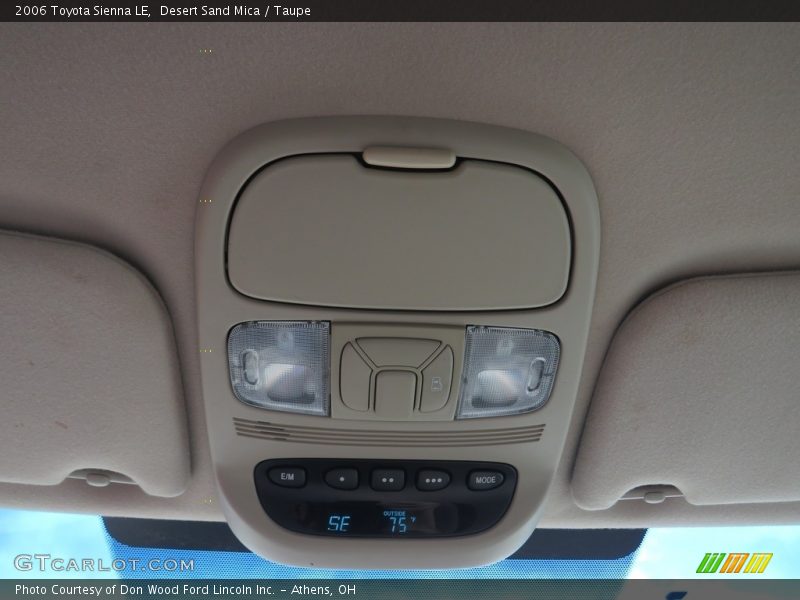 Desert Sand Mica / Taupe 2006 Toyota Sienna LE