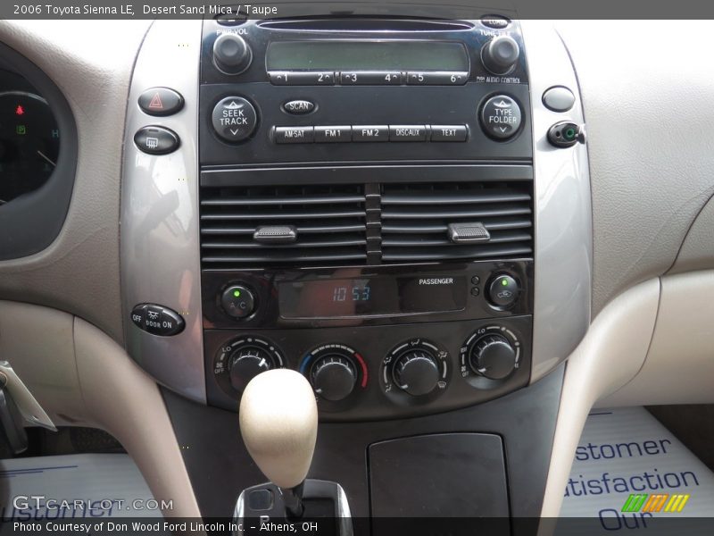 Desert Sand Mica / Taupe 2006 Toyota Sienna LE