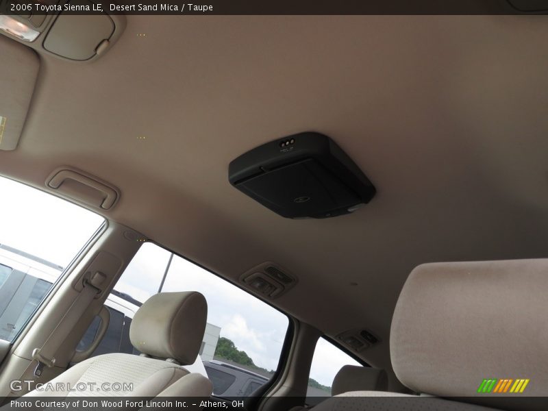 Desert Sand Mica / Taupe 2006 Toyota Sienna LE