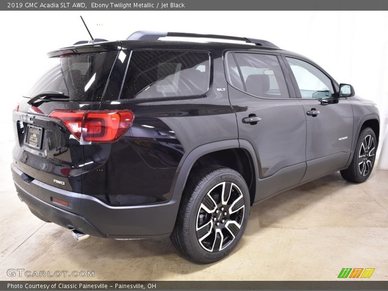 Ebony Twilight Metallic / Jet Black 2019 GMC Acadia SLT AWD