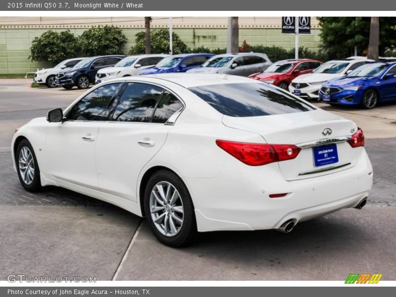 Moonlight White / Wheat 2015 Infiniti Q50 3.7