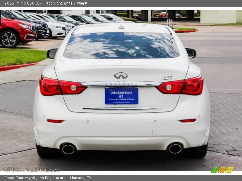 Moonlight White / Wheat 2015 Infiniti Q50 3.7