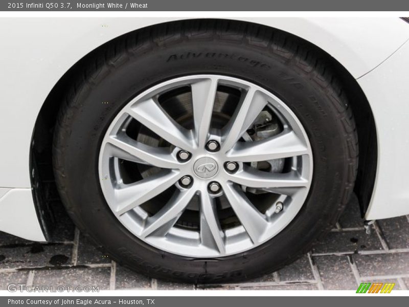 Moonlight White / Wheat 2015 Infiniti Q50 3.7