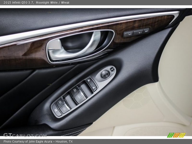 Moonlight White / Wheat 2015 Infiniti Q50 3.7