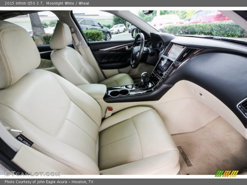 Moonlight White / Wheat 2015 Infiniti Q50 3.7