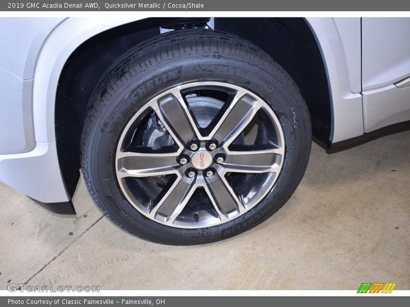 Quicksilver Metallic / Cocoa/Shale 2019 GMC Acadia Denali AWD