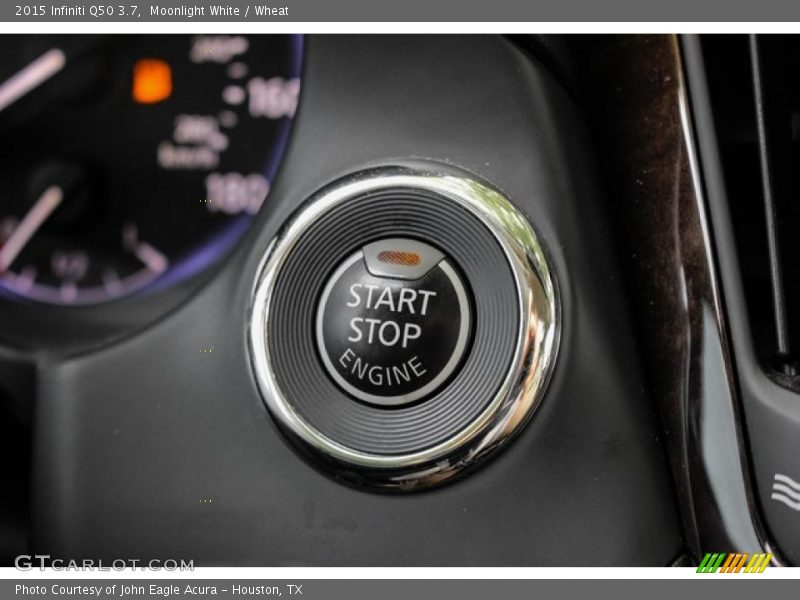 Moonlight White / Wheat 2015 Infiniti Q50 3.7