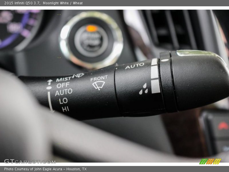 Moonlight White / Wheat 2015 Infiniti Q50 3.7