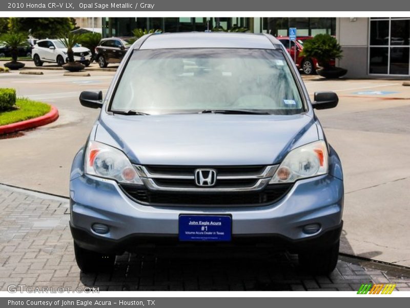 Opal Sage Metallic / Gray 2010 Honda CR-V LX