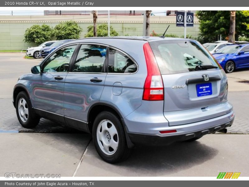 Opal Sage Metallic / Gray 2010 Honda CR-V LX