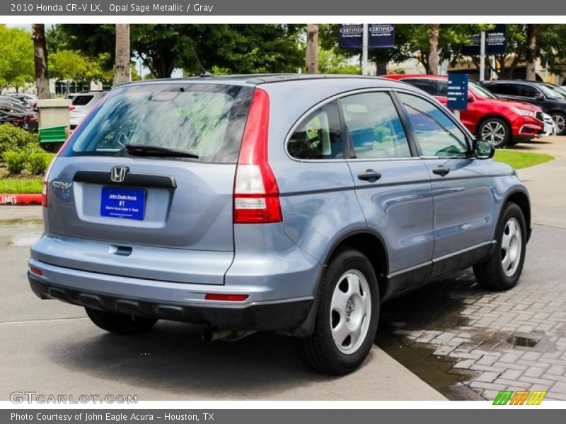 Opal Sage Metallic / Gray 2010 Honda CR-V LX
