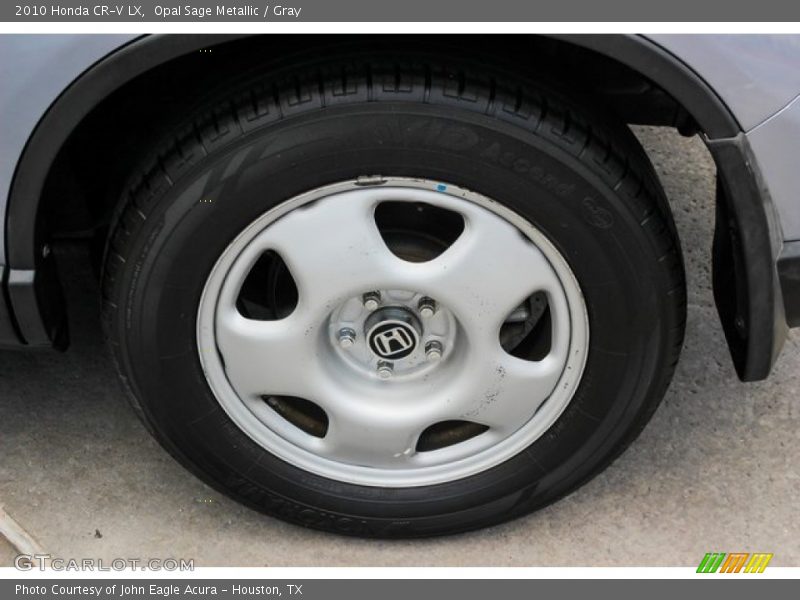 Opal Sage Metallic / Gray 2010 Honda CR-V LX