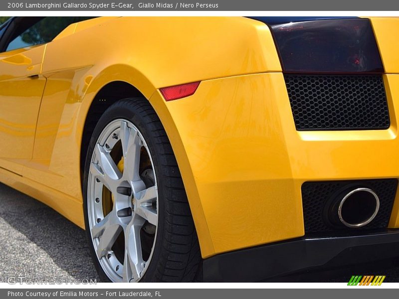 Giallo Midas / Nero Perseus 2006 Lamborghini Gallardo Spyder E-Gear